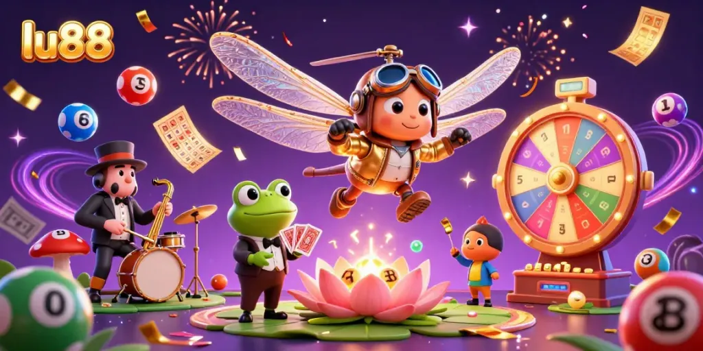 Experience thrilling gameplay at lu88 with dynamic characters and engaging casino elements.