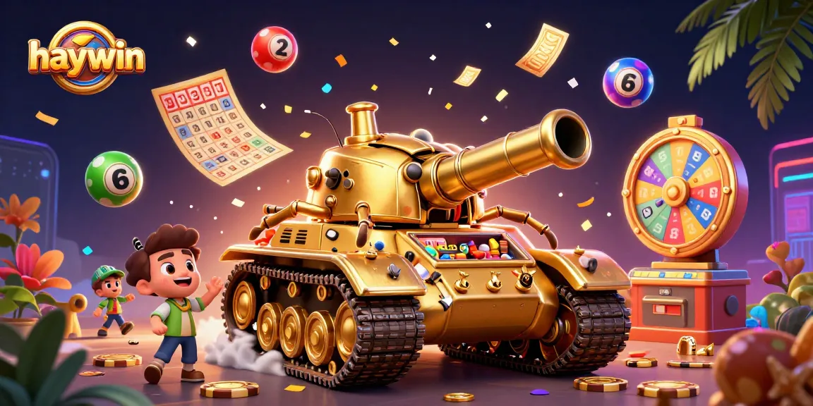 Experience the excitement of haywin with a vibrant 3D illustration showcasing a dynamic casino scene.
