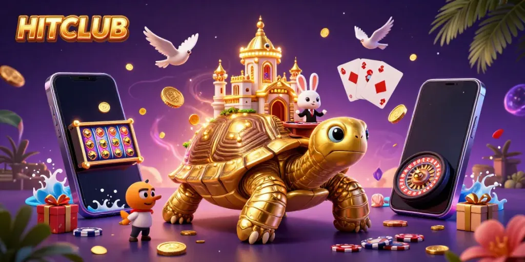 Engage in exciting gameplay at HITCLUB with vibrant slot games and captivating casino elements.