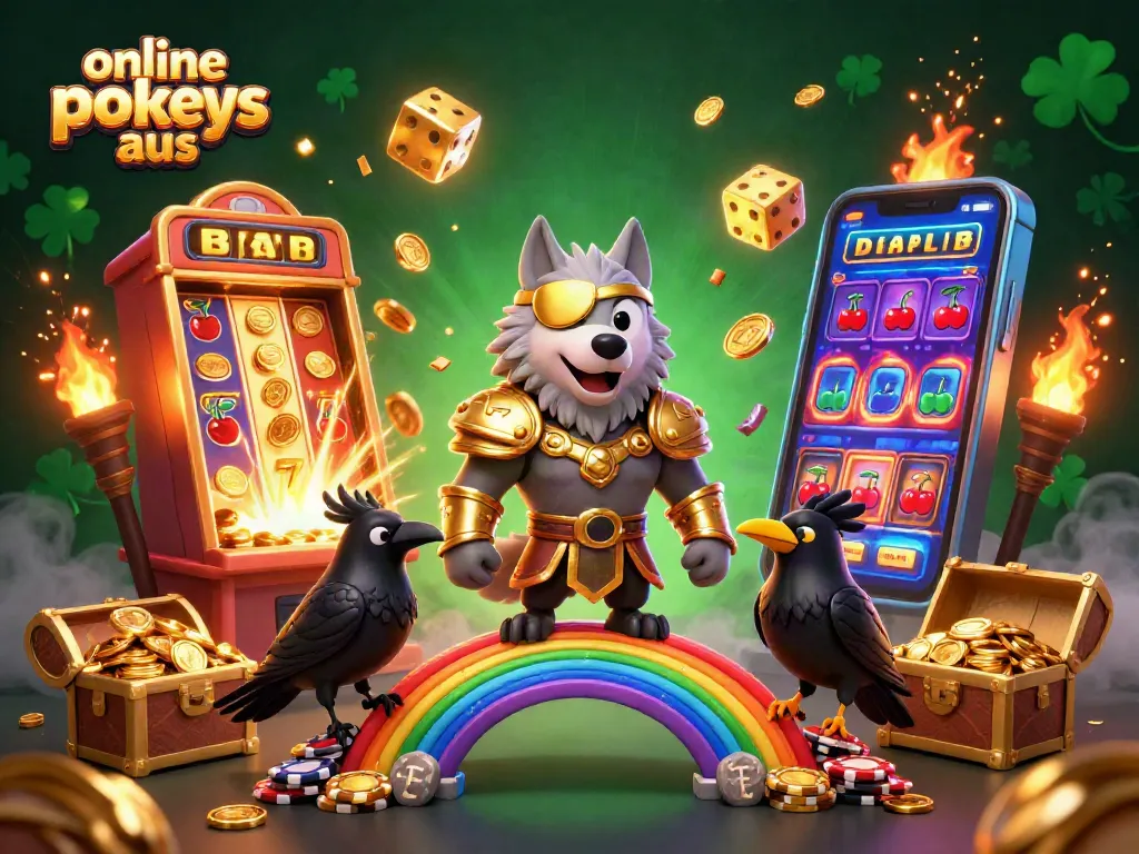 Experience the thrill of online pokies aus with Odin and his ravens amid a jackpot explosion.