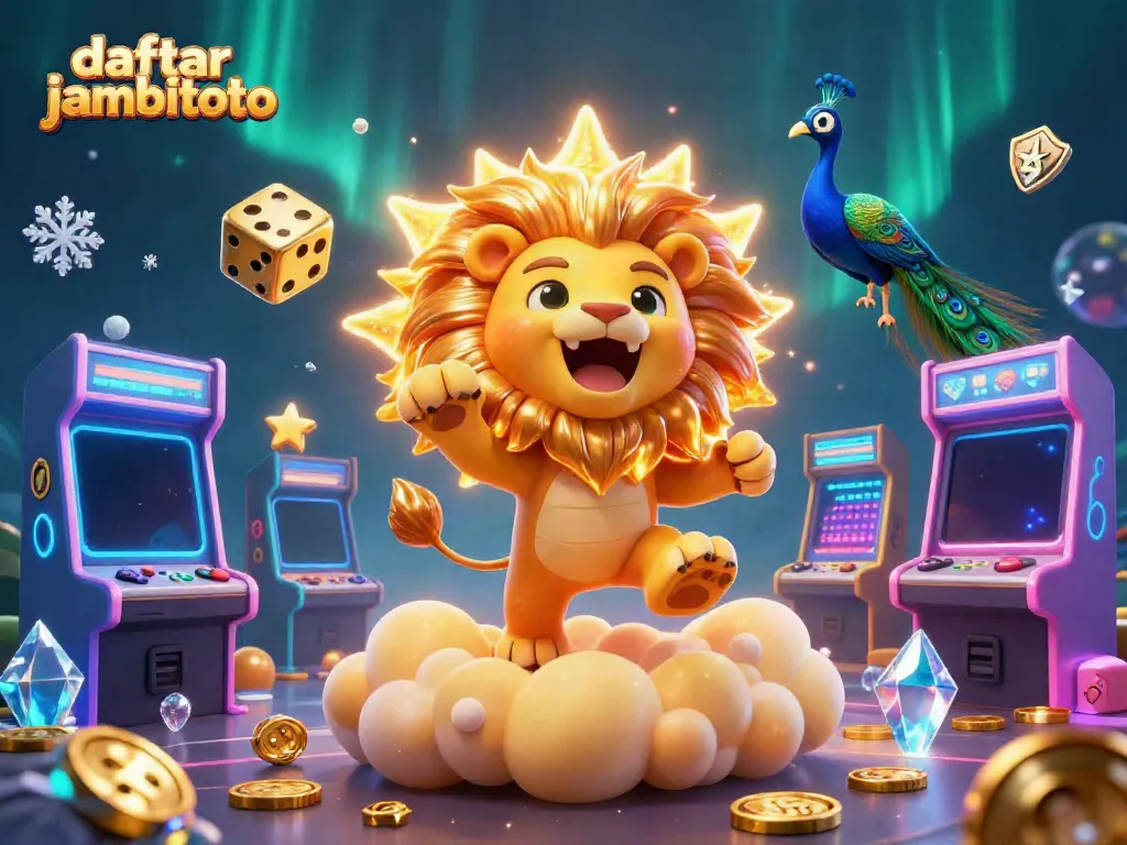 Experience thrilling gameplay with daftar jambitoto as animated characters engage in a vibrant casino-themed adventure.
