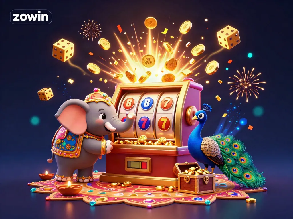 Play at ZOWIN's captivating slot games with vibrant graphics and engaging themes.