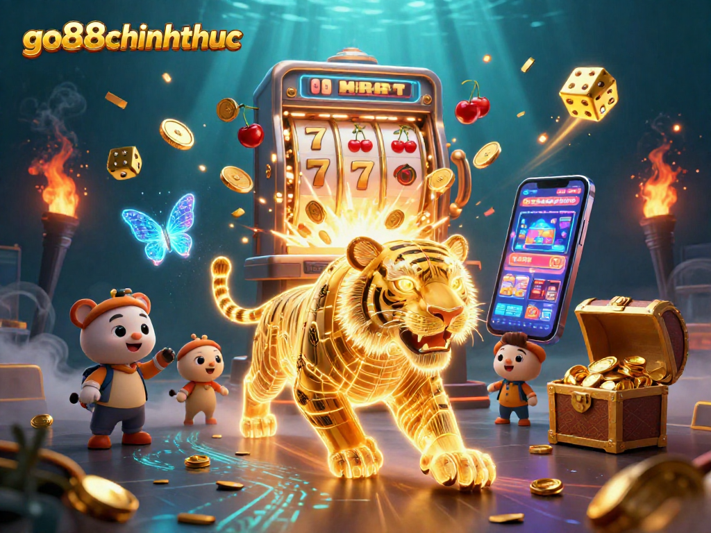 Engage with go88chinhthuc's thrilling slot action and vibrant digital casino atmosphere.