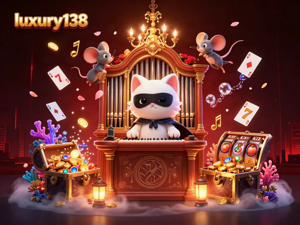 Play exciting slots and win big at luxury138, featuring vibrant characters and immersive casino action.